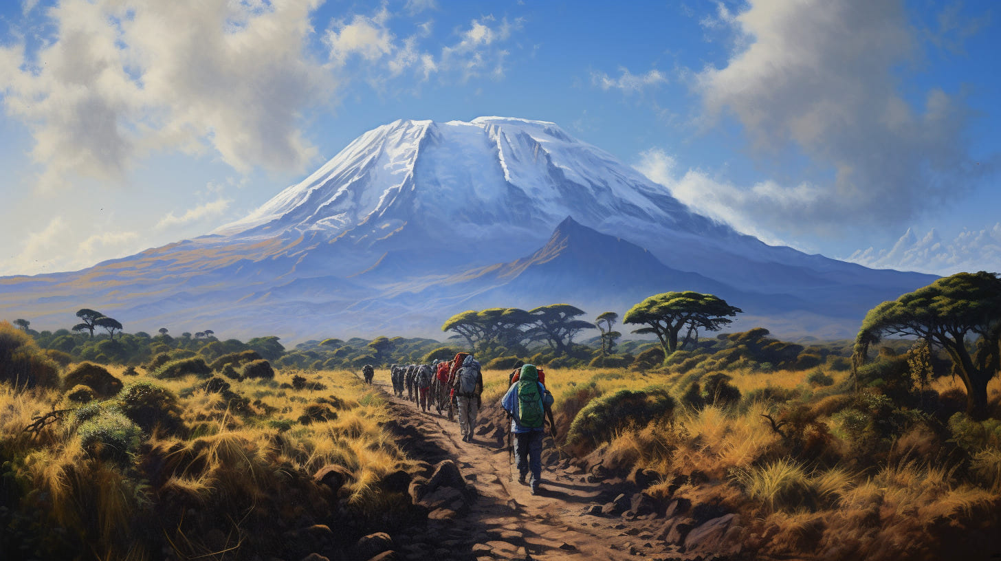 Monte Kilimanjaro, Tanzania. África.